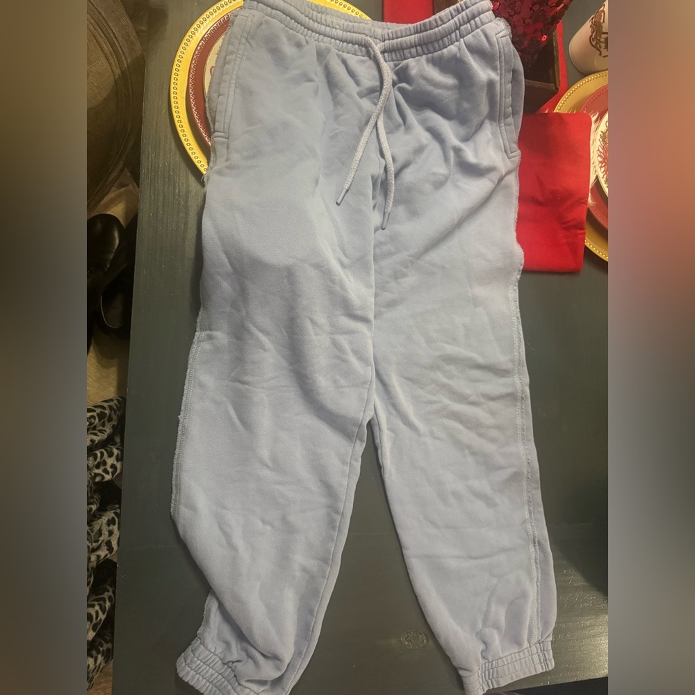 Light Blue Jogger Pants